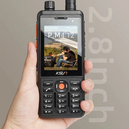 KSUT AL2 Powerful Than Motorola Walkie Talkie Digital Network Zello Radio Long Range Professional Radio Communicator  Wireless