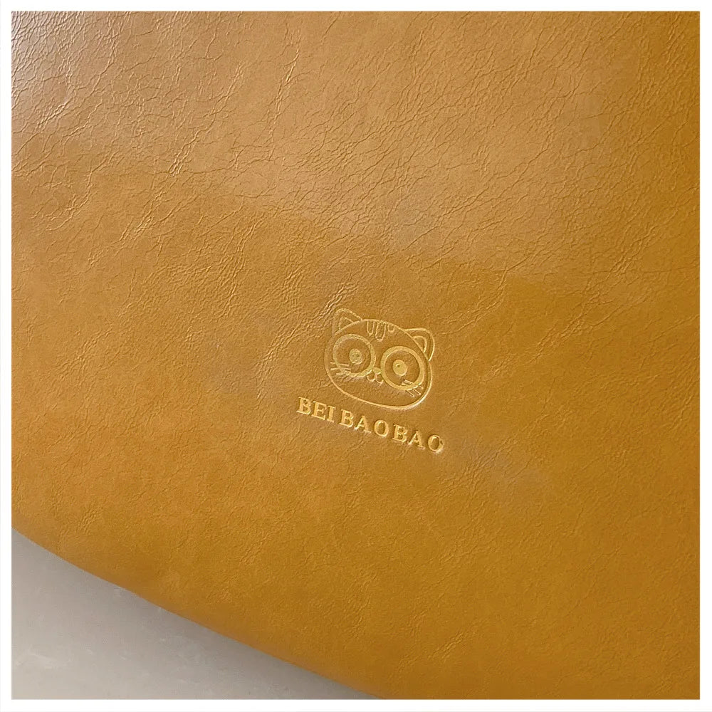Luxury Designer Women Soft Leather Shoulder Bag Commuter Handbag Fashion Female Crossbody Bags Ladies Casual Tote Bag Sac A Main