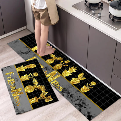 VIKAMA Kitchen Floor Mat Living Room And Bedroom Entrance Door Mat Home Decoration Laundry Room Corridor Long Small Carpet