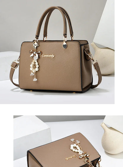 New Women bag Shoulder bag Handbag for women 2026 Crossbody bag pattern PU Portable bucket bag ladies messenger bag