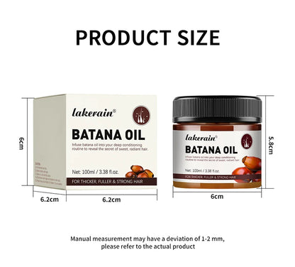 Batana Oil Unrefined Raw for Hair Growth Enhance Efficacy for Thicker Strength Moisturize the scalp Add moisture and nutrition
