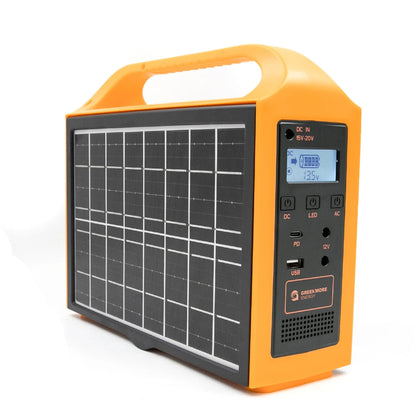 All in One Solar Power Station 100W Generador Solar Outdoor Camping Emergency Mini Portable Power Station with Solar Panels