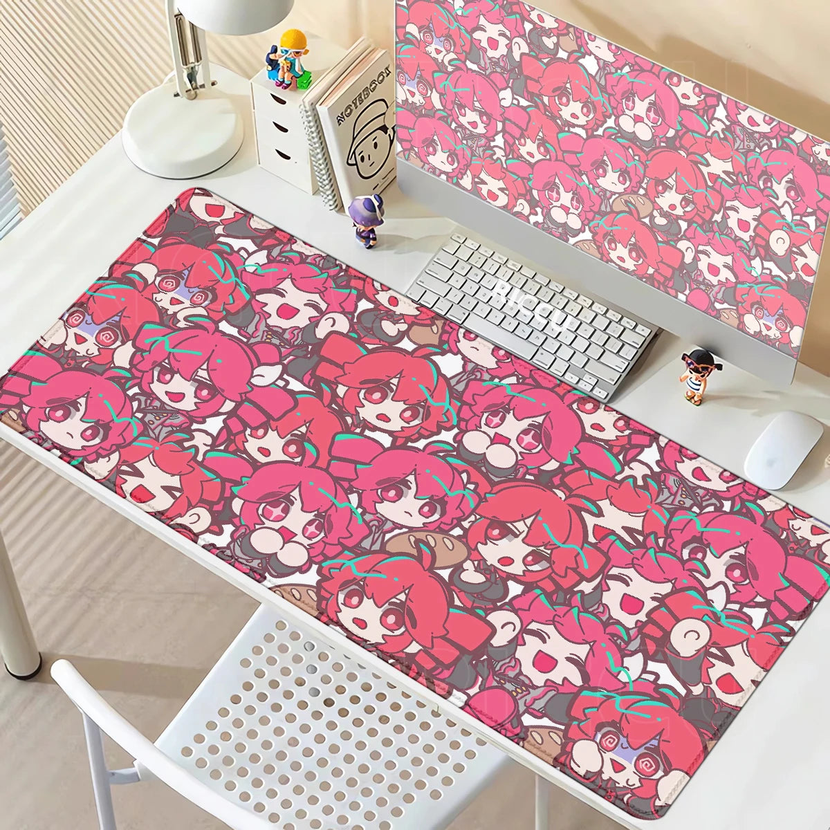 Kawaii Anime Girl Gaming Mouse Pad K-Kasane Teto Large LockEdge Mousepad XXL Computer Keyboard Desk Mat E-Sports PC Gaming Pads