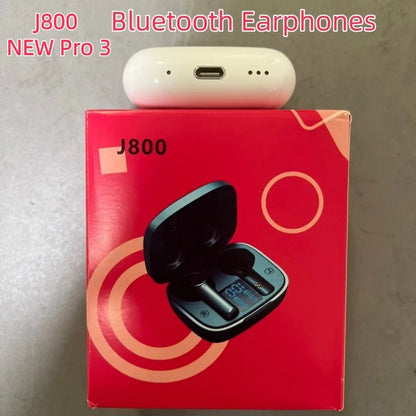Hot J800 Original New 3 Pro A3 Earphones With ANC Bluetooth 5.3 auriculares Earbuds Gaming Headset For iOS Xiaomi Android phone