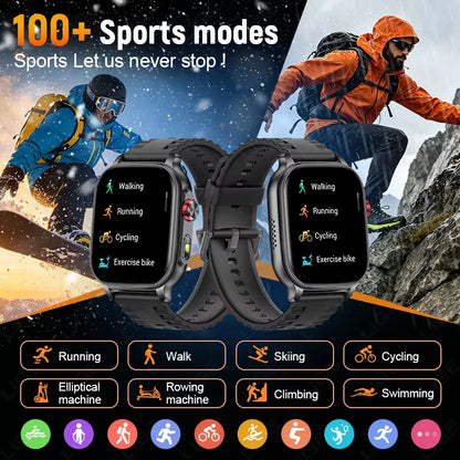 2026 New Bip 6 Smartwatch men Sports IP68 Waterproof Built-in 24H Heart Rate BT Call Ladies Fashion Smartwatch For Android IOS