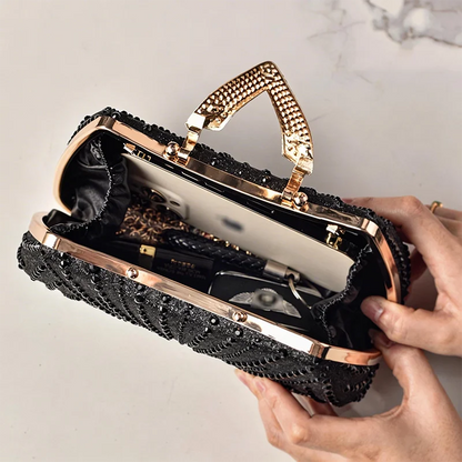 Diamond Silver Shoulder Bags for Women Wedding Inspired Designer Handbags 2026 Luxury Quality V Hasp Rhinestone Crossbody Bags