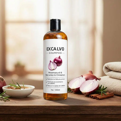 Rosemary Red Onion Shampoo 200ml Men's Thickening Nourishing Moisturizing Hair Care Oil-control for Dry Damaged Hair Daily Use