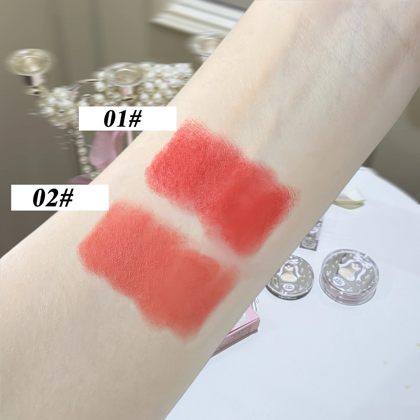 JOJO DIARY Ballet Day Series Makeup Gift Box Fitting Base Makeup Colored Lipstick Necklace Gift Giving