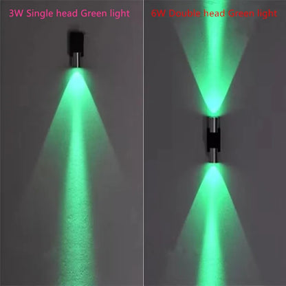 Indoor LED wall lamp 3W 6W aluminum lighting bedroom living room decoration corridor bar KTV lamp corridor wall lamp A85-265V