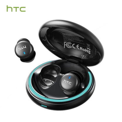 HTC NE92 Sleep Earbuds Wireless Bluetooth Earphones Comfortable To Wear Headphones 50Hrs Playback Low Latency Clear Sound Qualit