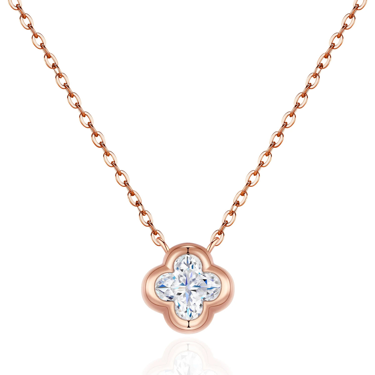 OIYIY Moissanite Necklace for Women 925 Sterling Silver D VVS1 GRA Certified Lab Grown Diamond Pendant Luxury Fine Jewelry Gift