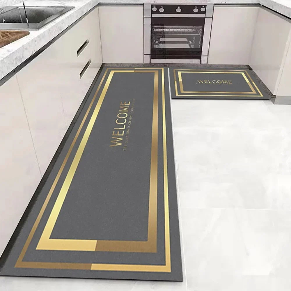Non-slip Kitchen Carpets for Living Room Long Area Rug Kitchen Floor Mat Carpets Entrance Door Mat Hom
