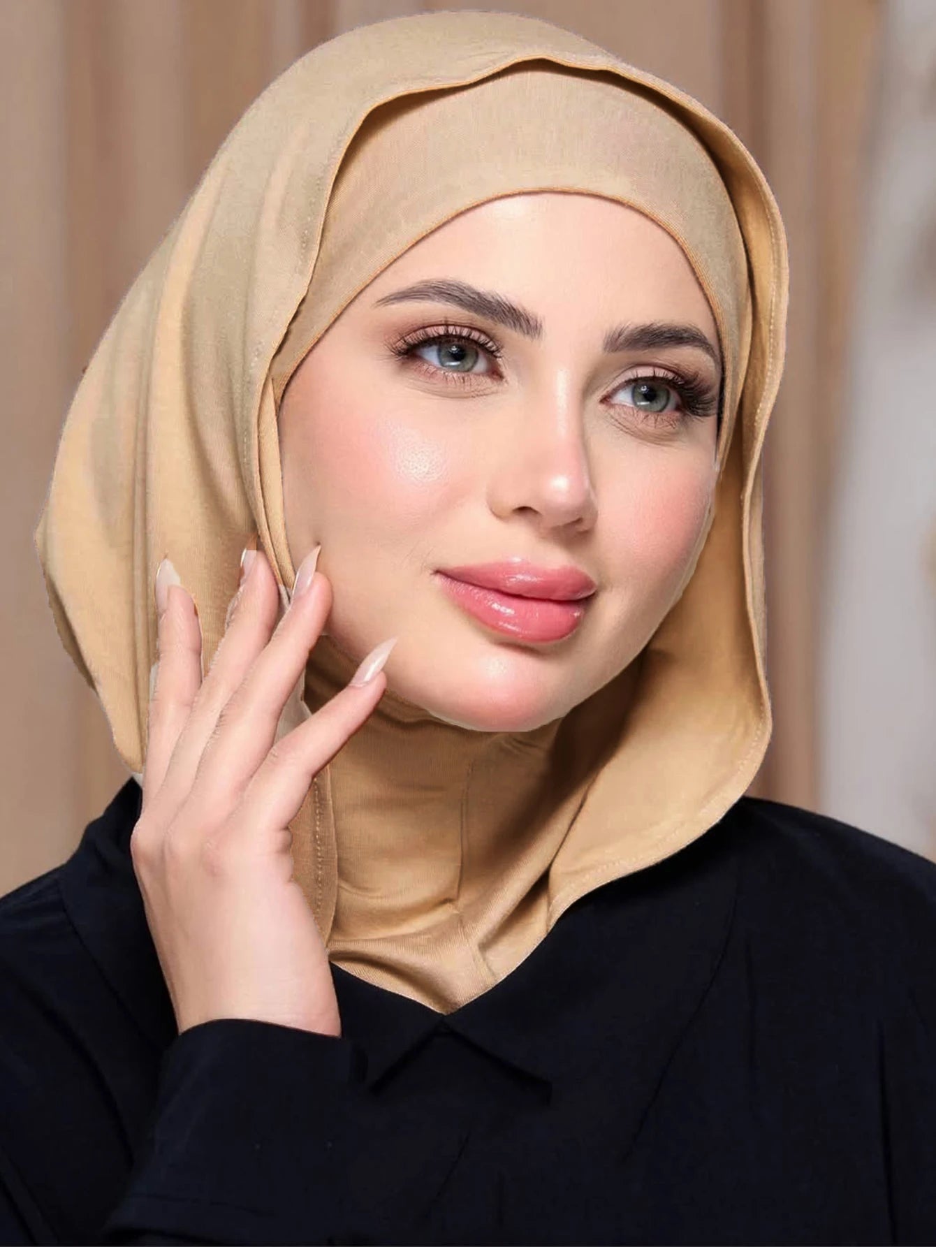 New Ready to Wear Hijab Jersey Instant Headscarf Muslim Undercap Islam Comfort Neck Covered Scarf Light Turban
