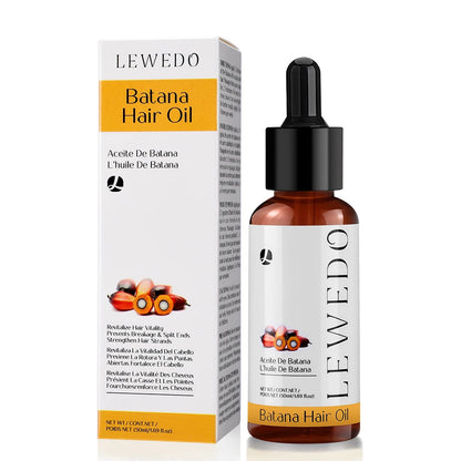 Natural Batana Oil For Hair Growth Anti-Hair Loss Strengthen Roots Repair Damaged Dry Hair Care Essence Oil Eliminate Split Ends