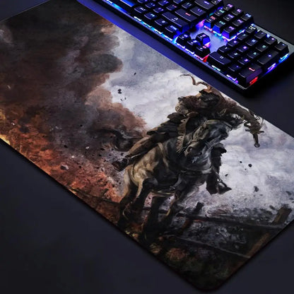 Kingdom Come Deliverances Games Mouse Pad Game eSports CSGO mouse pad extra large thickened table mat boys and girls anti-slip m