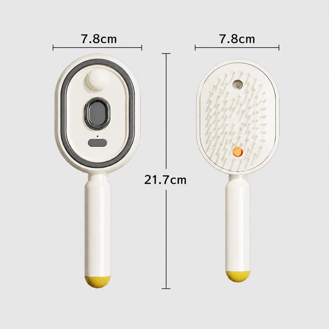 Electric Spray & Massage Hair Brush, Electric Steaming Massage Hair Care Brush, for Reduce Frizz, Nourishes Hairs, Anti-Static