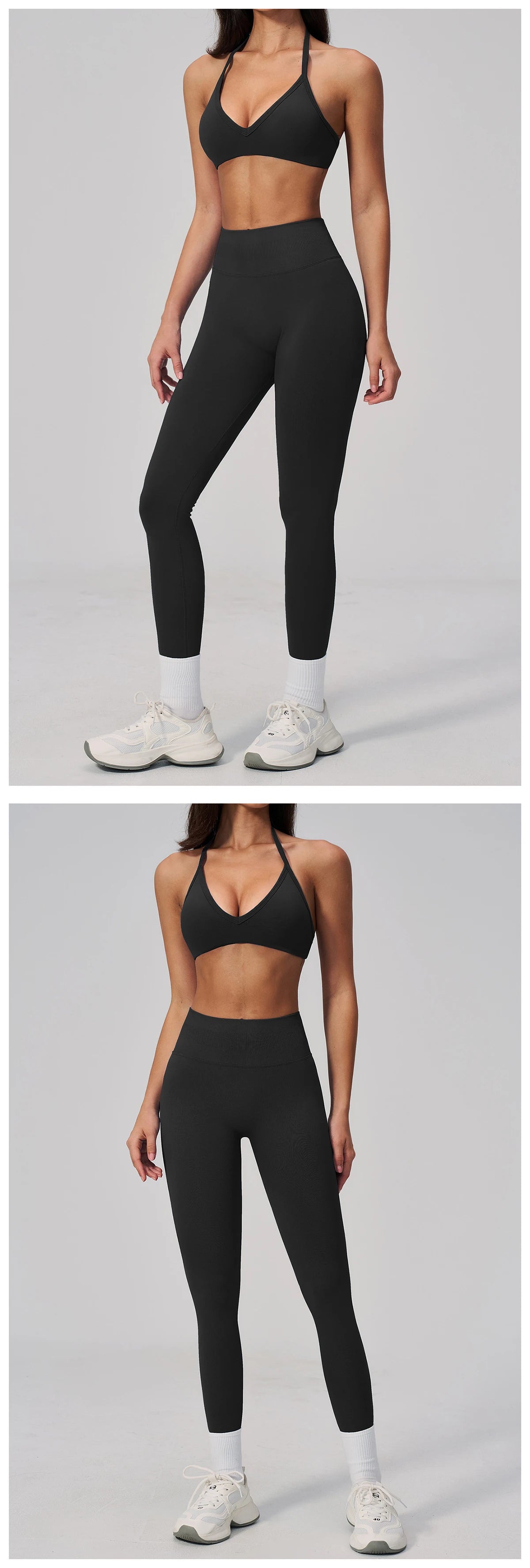 Fitness Suit 2PCS Women's Tracksuit Yoga Set Sports Outfits Gym Clothes Running Push Up Sportswear Female Workout Yoga Clothes