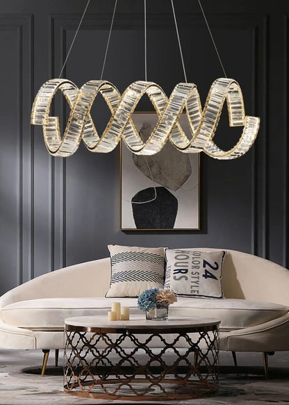 Nordic Minimalist Home Decor Lighting Fixtures, Living Room Bedroom Dining Room Indoor Chandelier Pendant Lights