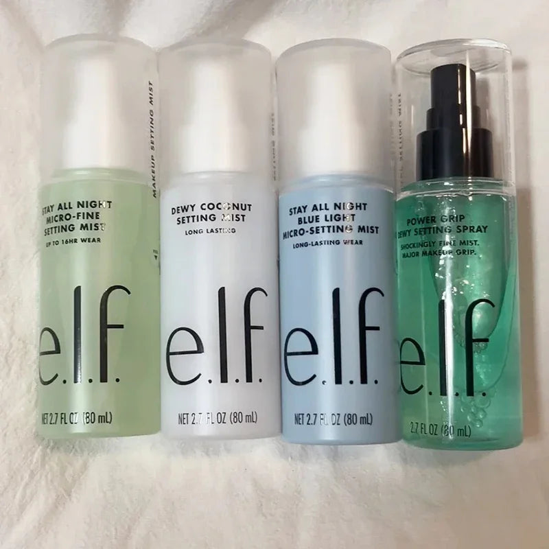 Elf Makeup Power Grip Dewy Setting Spray Brightening Primer Concealer Foundation Liquid Hydration Makeup Base Beauty Cosmetics