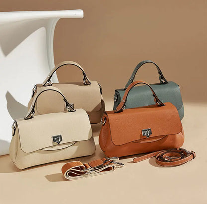 Genuine Leather Women's Bag Luxury Designer Crossbody Bags High Quality Cowhide Women Shoulder Bag Female Handbags M8863