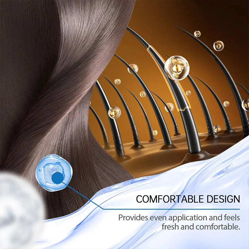 Bodywise Rollerball Nourishing Hair Essence Refreshing Anti-Frizz Hair Serum Long-lasting Oil Control Natural Formula Hair Care