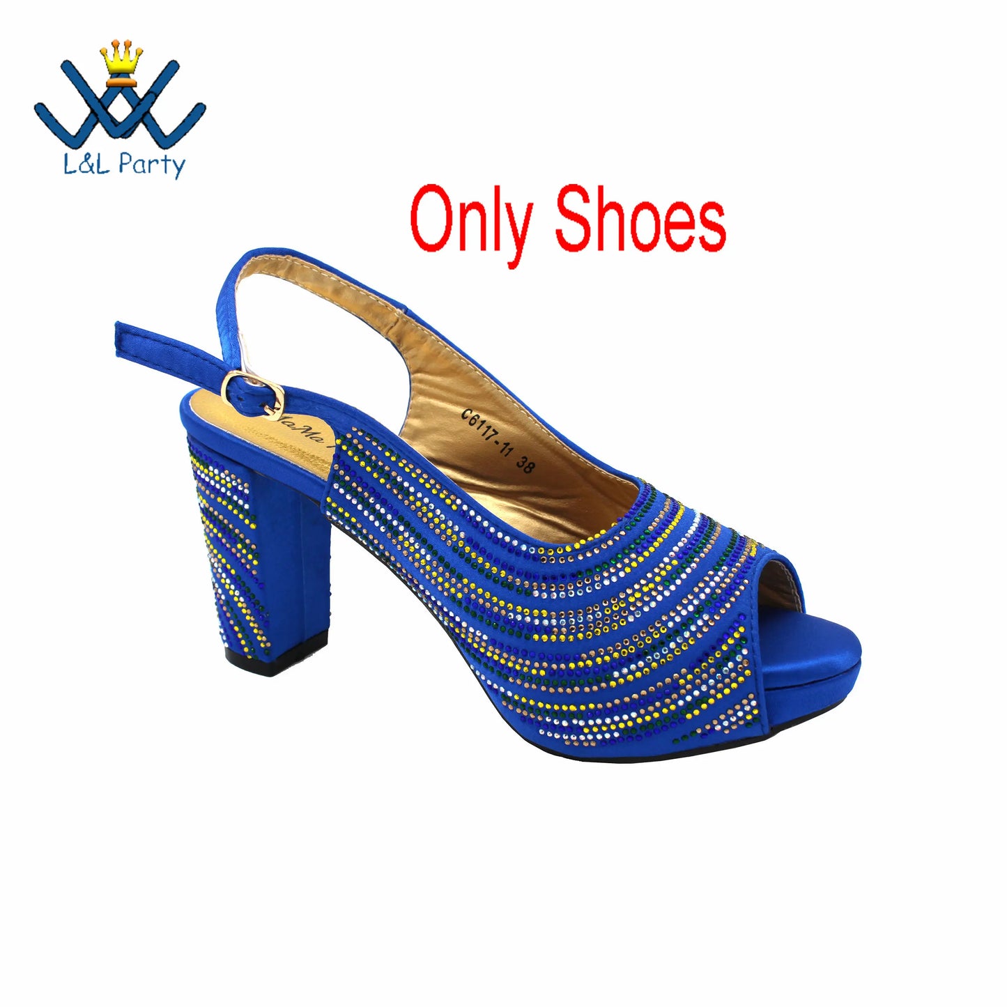 2023 Classics Peep Toe Lemon Green Color Hot Sale Sandals High Quality Women Shoes and Bag Set with Platform for Brithday Party