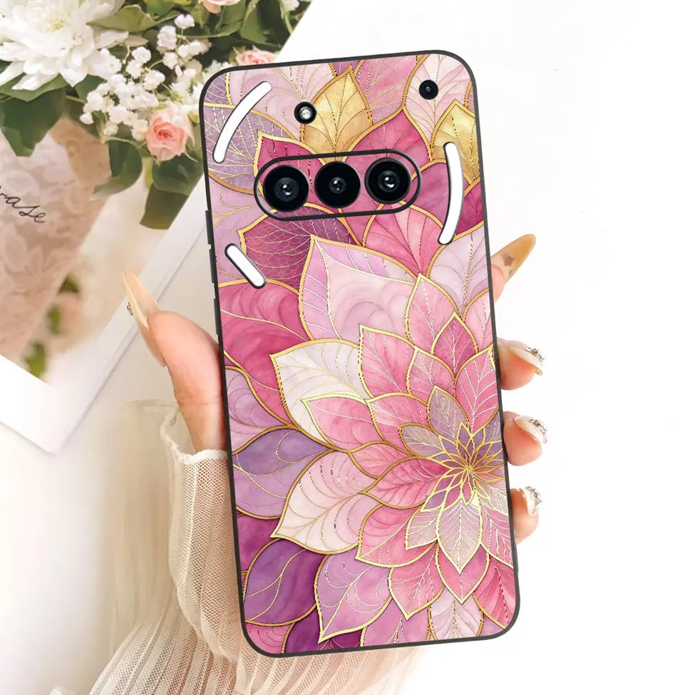 Casing For Nothing Phone (3a) A059 Cover For Nothing Phone 3a Case Silicone Cute Cat Fashion Butterfly Funny Painted