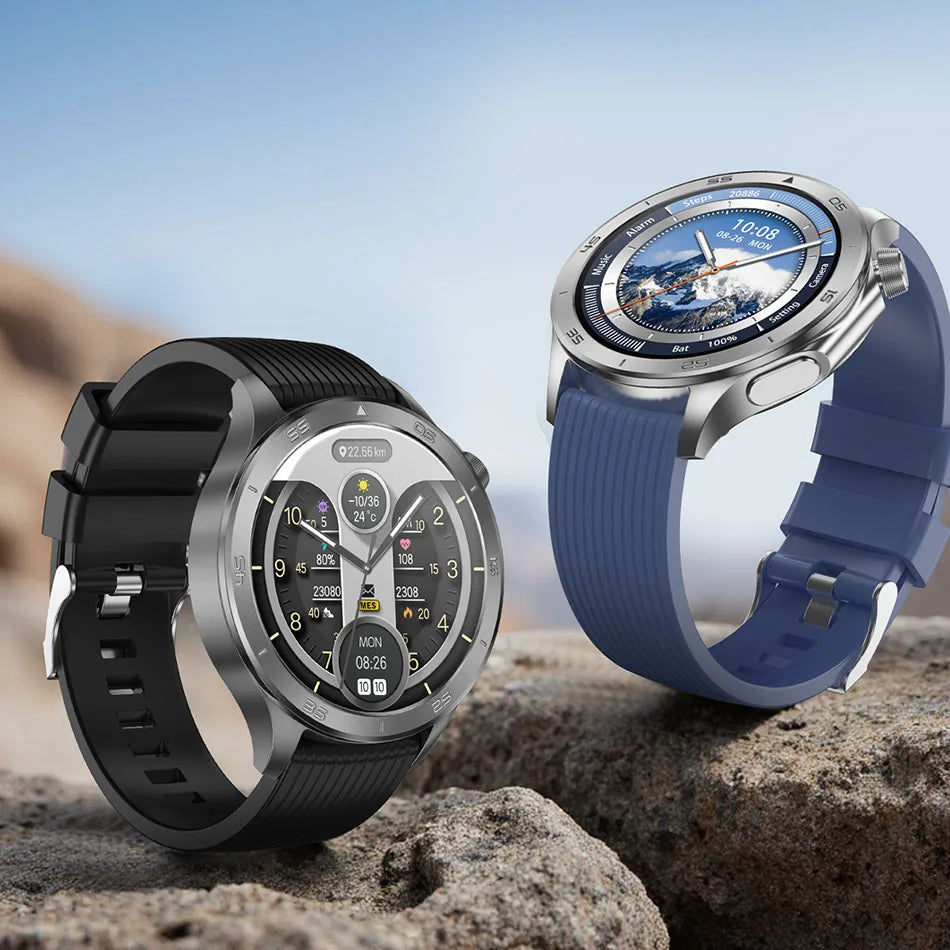 2025 New For OPPO Watch X2 GPS Smart Watch Men High-end Business Men Bluetooth Call IP68 Waterproof Fitness Tracker Smartwatches
