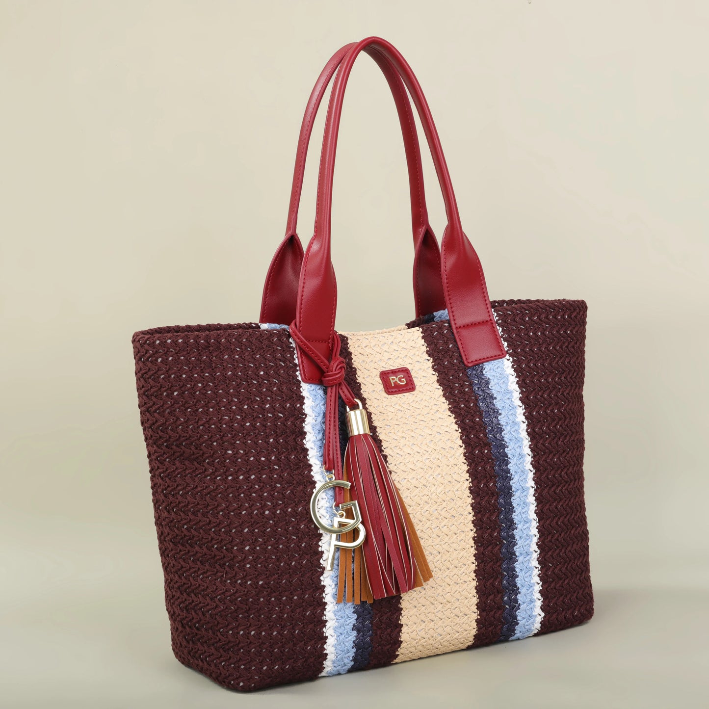PG 2026 New Niche Luxury Designer Shoulder Crossbody Armpit Bag Ladies Wide Shoulder Strap Large Capacity Bag