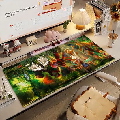 Cartoon Movies G-Goat Mouse Pad Anti Slip Rubber Edge Locked Thickened Laptop Gaming Desk Mat