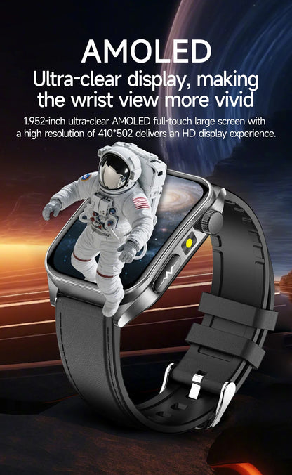 2026 New Health Smart Watch Laser Therapy Reduce Three Highs Blood Oxygen Pressure Uric Acid Blood Lipid ECG Smartwatch For Man