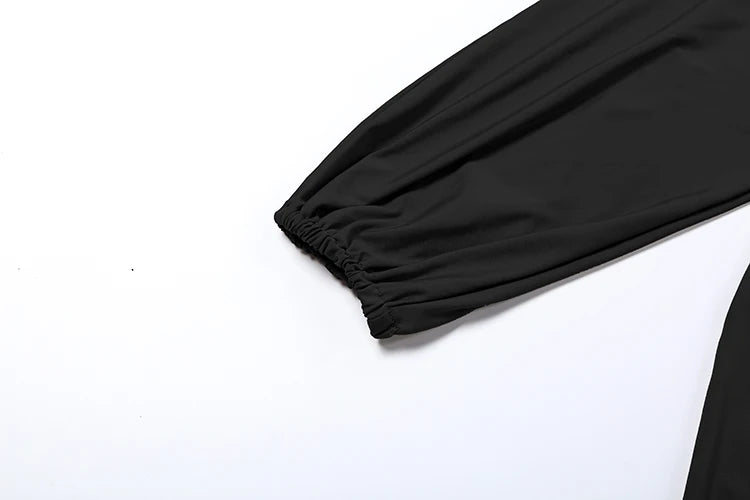 Weird Puss Sexy Backless Romper Women O-Neck Full Sleeve Hottie Simple Fashion Street Stretch Slim Midnight Clubwear Playsuit