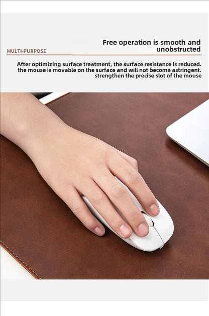 Office Desk Cushion Waterproof PU Mouse Pad Desk Mat Protective Cover Large Mousepad Computer Laptop Non-slip Keyboard Mats