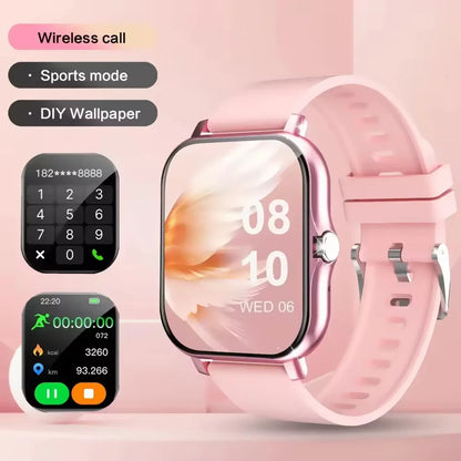 Lenovo 2026 New Multifunctional Smart Watch for Men Women Bluetooth Call Music Fitness Sports Bracelet Sleep Monitor Watch