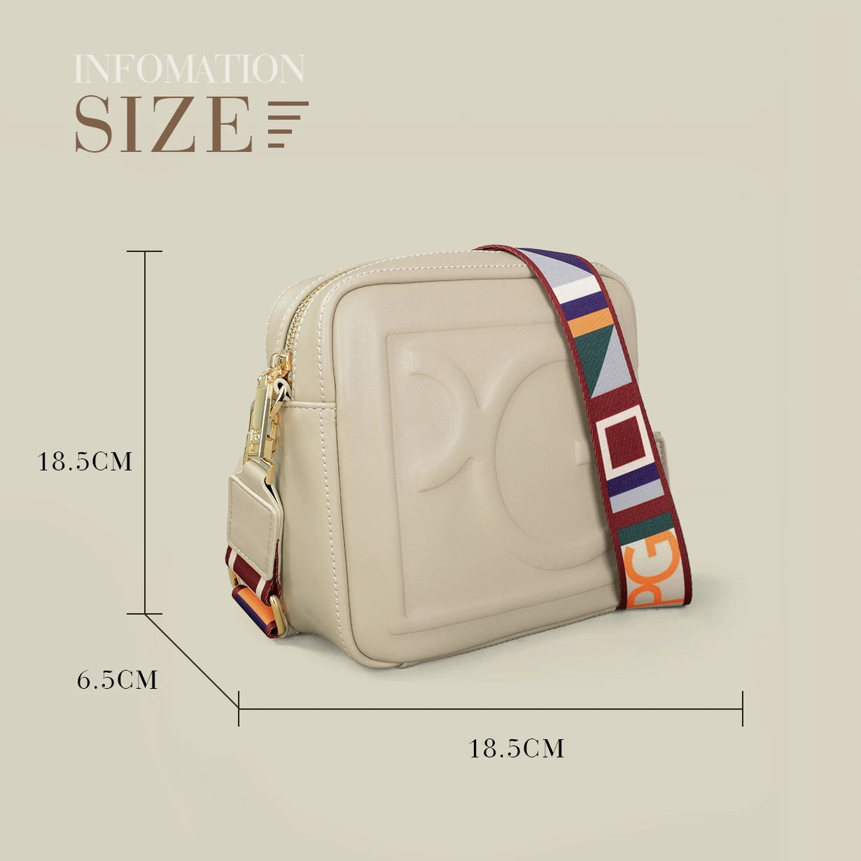 PATSY PG GARIS 2026 Women's Shoulder Bag Luxury Lightweight Casual Bag Niche Brand Design New High Quality Fashion Crossbody Bag