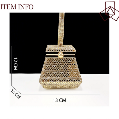 2026 Diamond Women Luxury Clutch Evening Bag Wedding Crystal Ladies Cell Phone Pocket Purse Female Wallet for Party Quality Gift