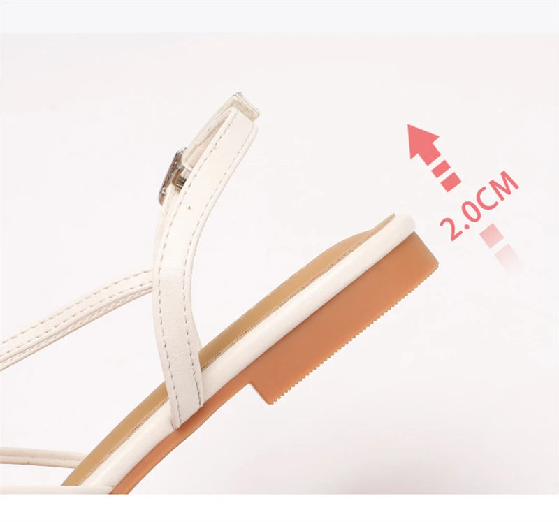 ZAROY Luxury Gold Gladiator Flat Sandals Woman Summer Narrow Band Open Toe Roman Shoes Casual Strap Sandalia Zapatos босон