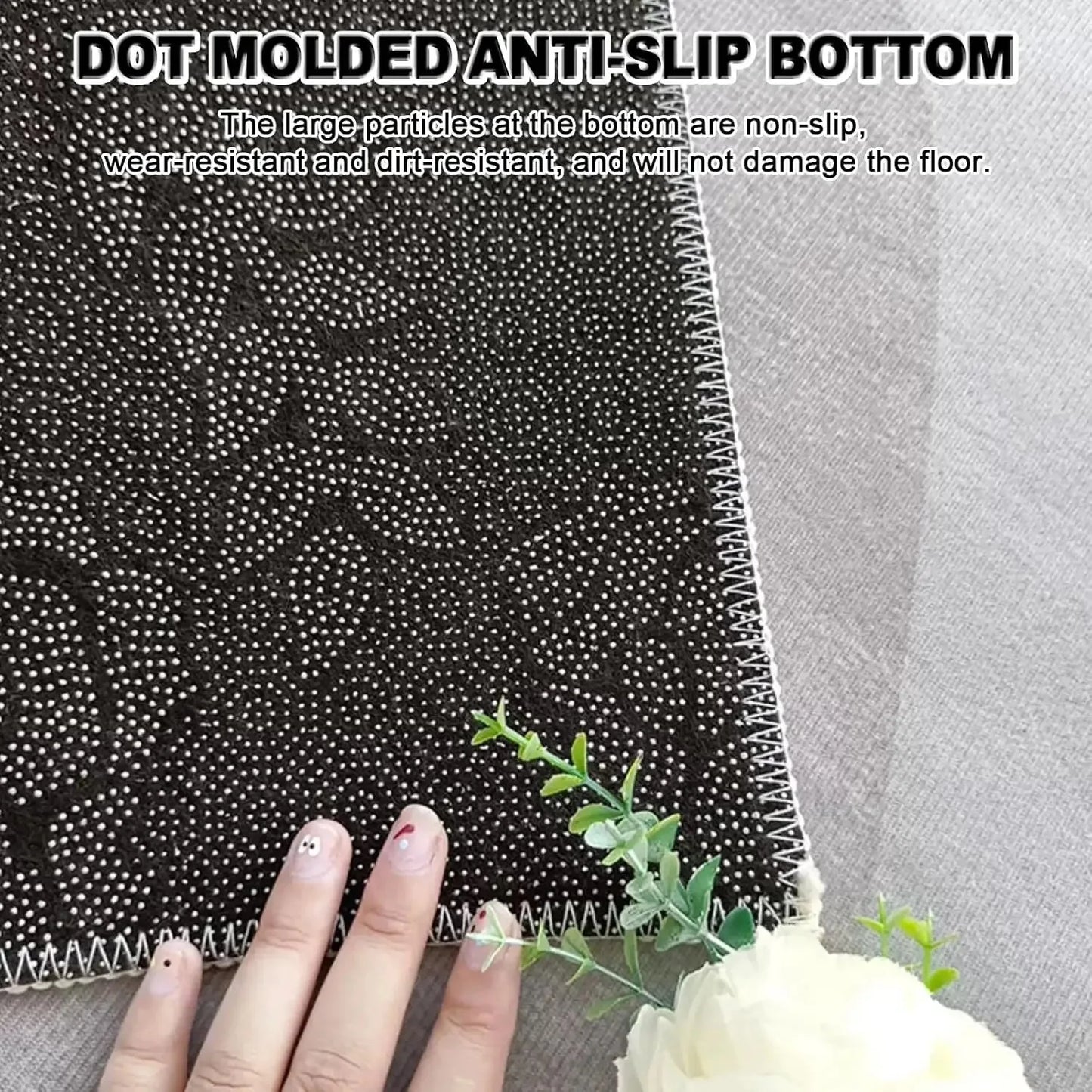 Dashboard Print Round Carpet – Non-Slip Circular Rug for Living Room, Bedroom & Balcony, Washable Floor Mat for Home Decor