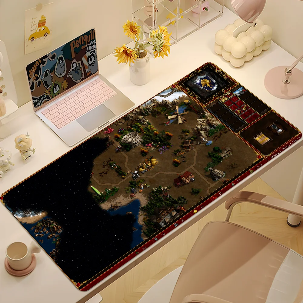 H-Heroes of M-Might and Magic 3 Mouse Pad Non-slip Thickened MousePad Large Writing Lockedge Office Student Gaming Cushion