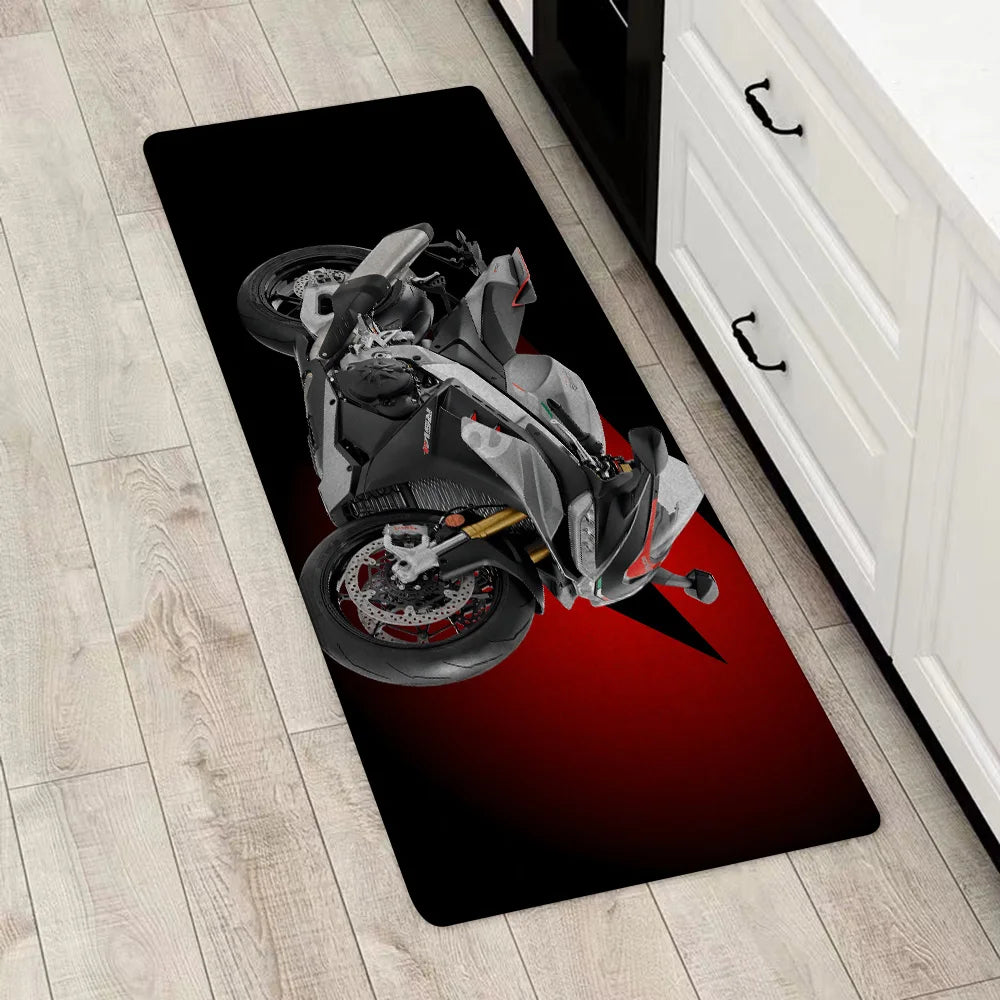 Entrance Front Door Doormat Racing A-Aprilias Non-slip Kitchen Rug Living Room Rugs Balcony Bathroom Foot Mat Floor Mats Carpet