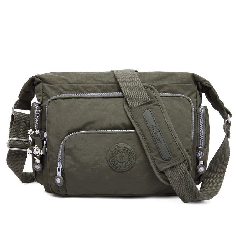 TEGAOTE Messenger Bags Women Crossbody Shoulder Bag Lady Bolsa Feminina Mujer Large Solid Beach Travel Bag Female Zipper 2024