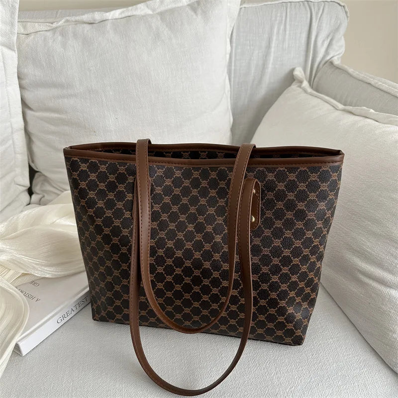 Fashionable Retro Versatile Tote Bag for Women Luxury Designer Bags Purse and Handbags Women Shoulder Bag Shopping Bags Сумка