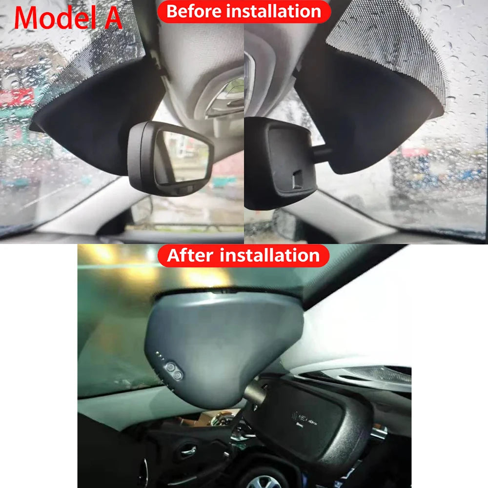 for Jeep Cherokee KL Facelift 2019-2025 Plug and Play Wifi OEM DVR 4K Dash Cam Front Rear Camera Night Vision Video Recorder