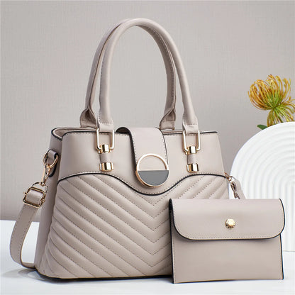 Women's Large Capcity Handbag Purse Crossbody Bags for Female 2024 Luxury Design Casual Tote Bags Soft Leather Shoulder Sac