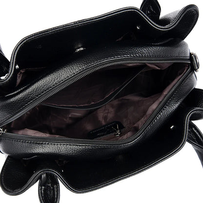 Luxury Designer Women's Handbag Soft Leather Large Capacity Purses and Handbags Casual Shoulder Bags Sac A Main Ladies Tote Bag