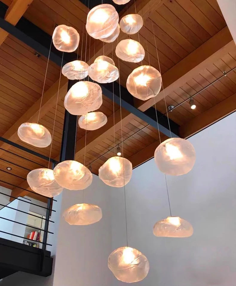 Modern Stair chandelier Pendant lights indoor lighting Ceiling lamp hanging light led Chandeliers for living room indoor lightin