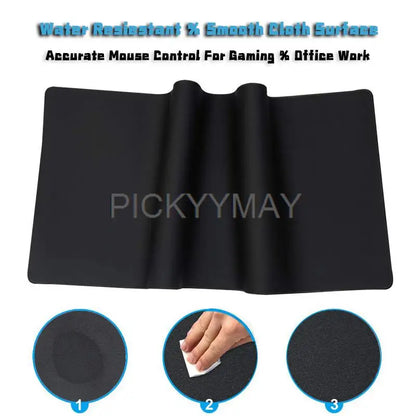 Pixel Mouse Pad Japan Street Large Gamer Mousepad Keyboard Mat Office Mouse Mats Rubber Slipamt Deskpad XXL Table Mat