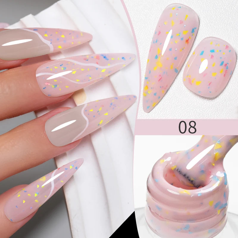 7.5ML Summer Fruit Series Cat Magnetic Gel Nail Polish Green Purple Pink Cat Eye Gel Soak Off UV Nail Art Varnish For Manicure