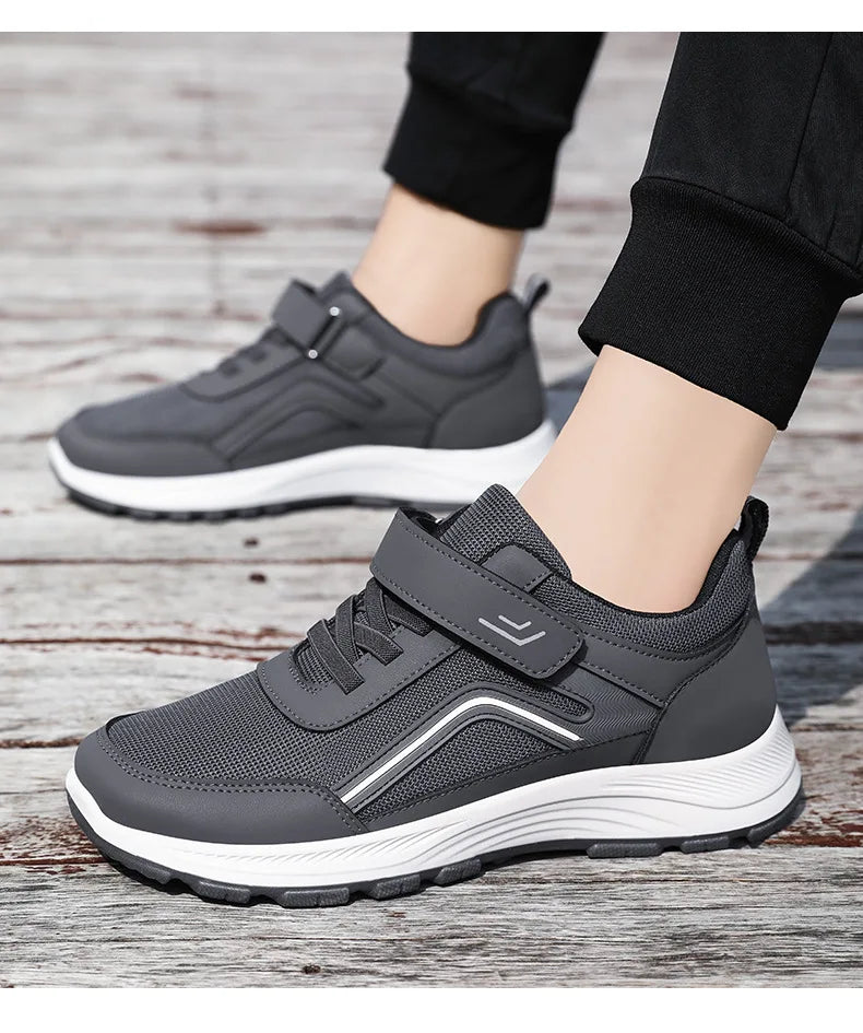 Women's Autumn New Shoes Breathable and Comfortable Walking Shoes Winter Sneakers Women Velcro Sneakers  Casual Shoes
