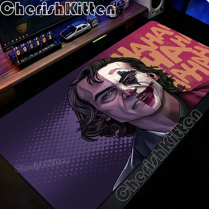Joker Mouse pad Desk interior Computer Gamers Locking Edge Non-slip Mouse Pads XXL 40x90cm Keyboard PC accessories Desk mat